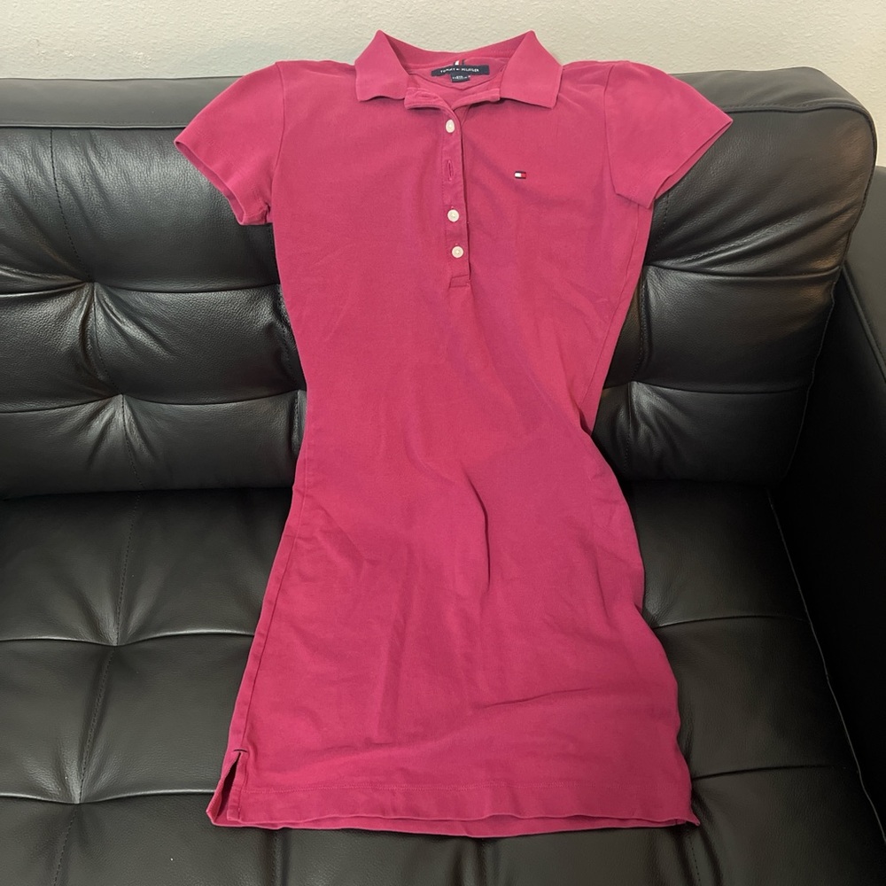 Tommy Hilfiger Pink Polo Dress